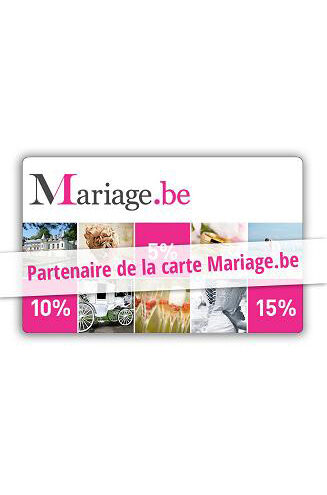 Partenaire de la carte Mariage.be