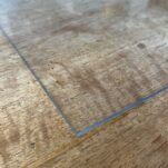 Plexiglass transparent pour vos panneaux de ienvenue.