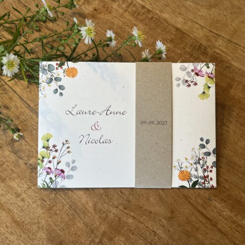 Histoire de faire-part - zoom sur la création et l'impression de faire-part de mariage personnalisé