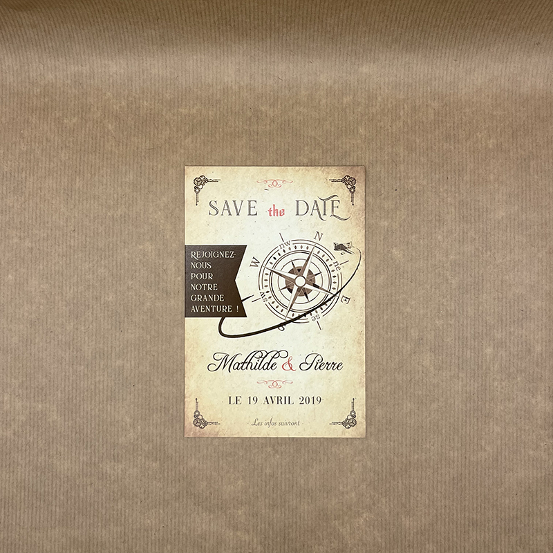 amaknak-savethedate2 Save The Date de la collection Amaknak, collection voyage rétro et vintage.