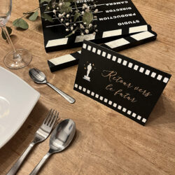 Nom de table chevalet