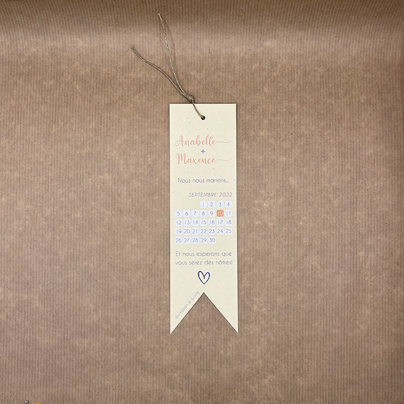 komodo-savethedate2 Save The Date signet de mariage de la collection colorée et intemporelle "Komodo"