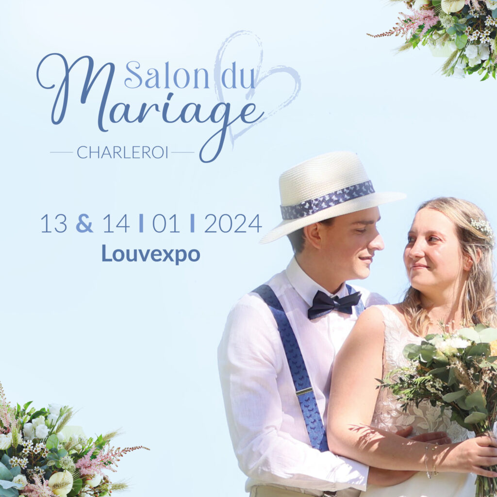 Visuel du Salon du Mariage de Charleroi à Louvexpo